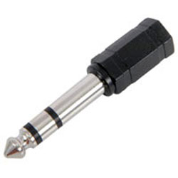 Electrovision 6.35mm Stereo Plug to 3.5mm Stereo Socket