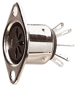 Altai 5 Pin DIN Female Chassis Socket