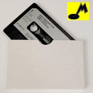 Musonic Cassette White Card Covers Masterbags